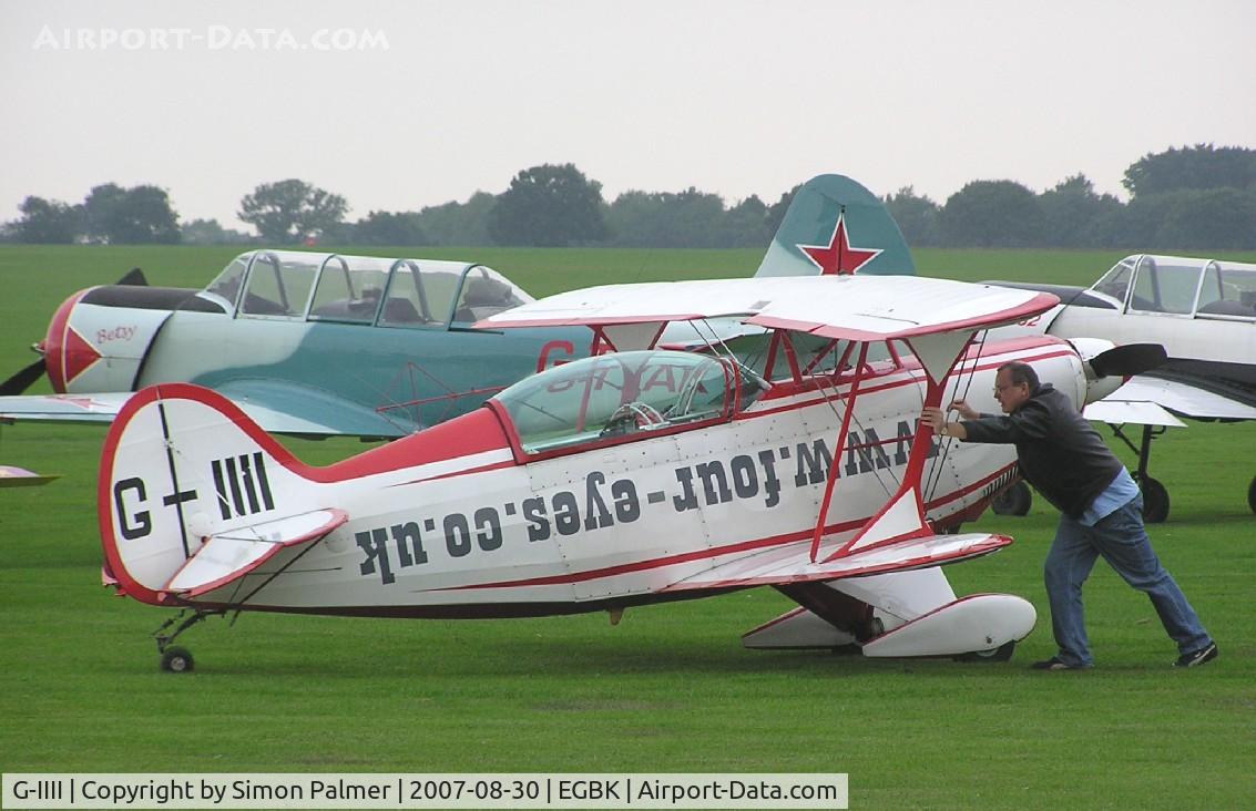 G-IIII, 1983 Pitts S-2B Special C/N 5010, So that's what they mean by push-back!