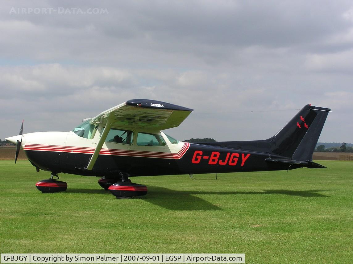 G-BJGY, 1981 Reims F172P Skyhawk C/N 2128, Cessna 172 at Sibson
