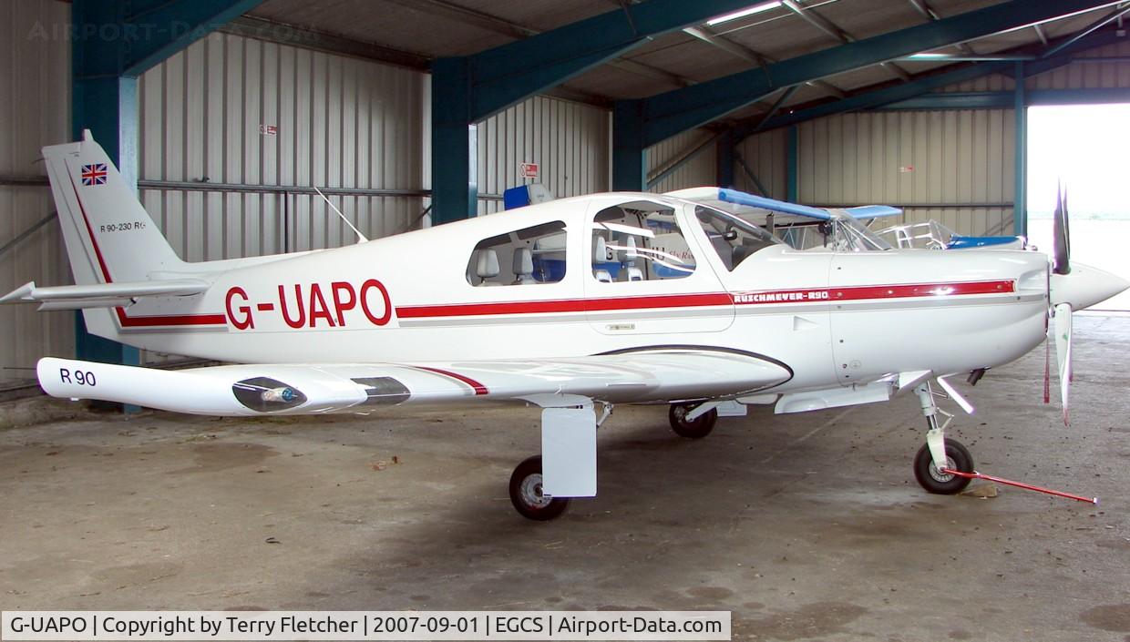 G-UAPO, 1995 Ruschmeyer R90-230RG C/N 019, Ruschmeyer R90