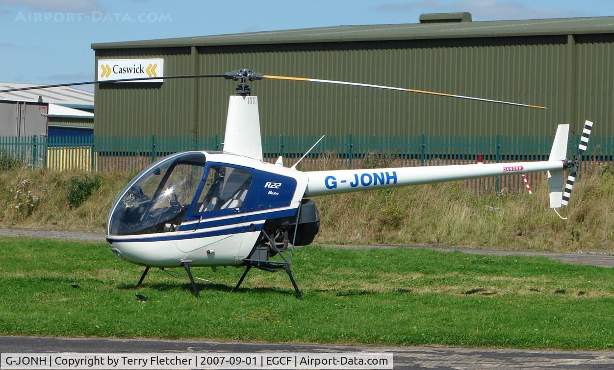 G-JONH, 1992 Robinson R22 Beta C/N 2170, R22 Beta