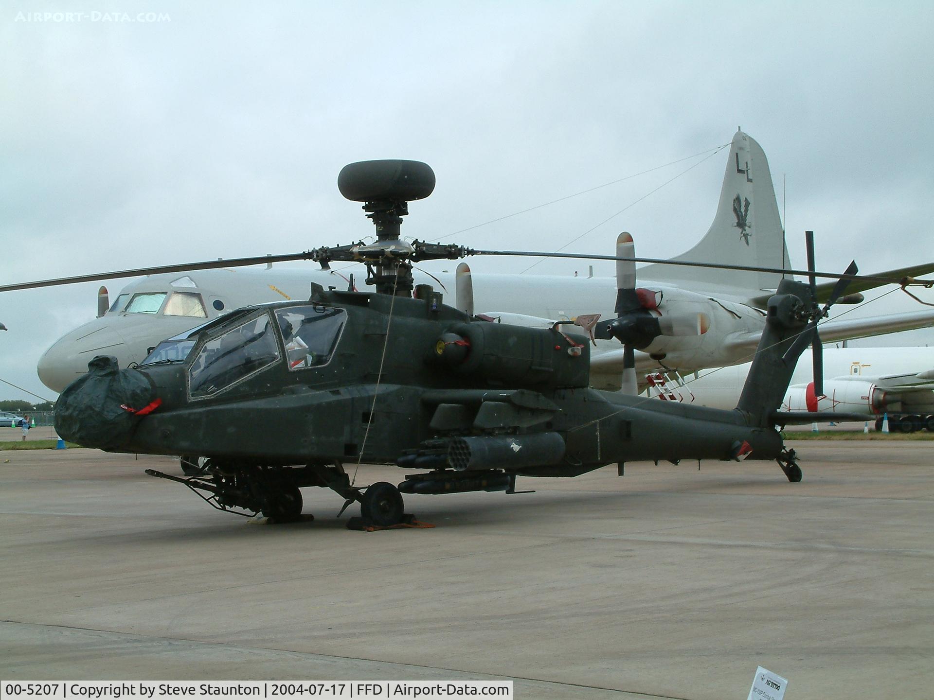 00-5207, 2000 Boeing AH-64D Longbow Apache C/N PVD207, Royal International Air Tattoo 2004