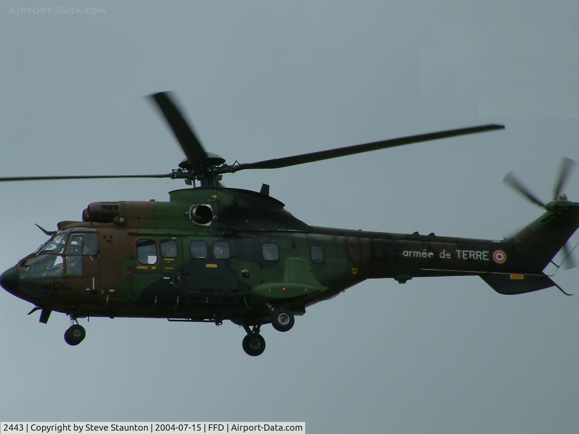 2443, Aérospatiale AS-532UL Cougar C/N 2443, Royal International Air Tattoo 2004
