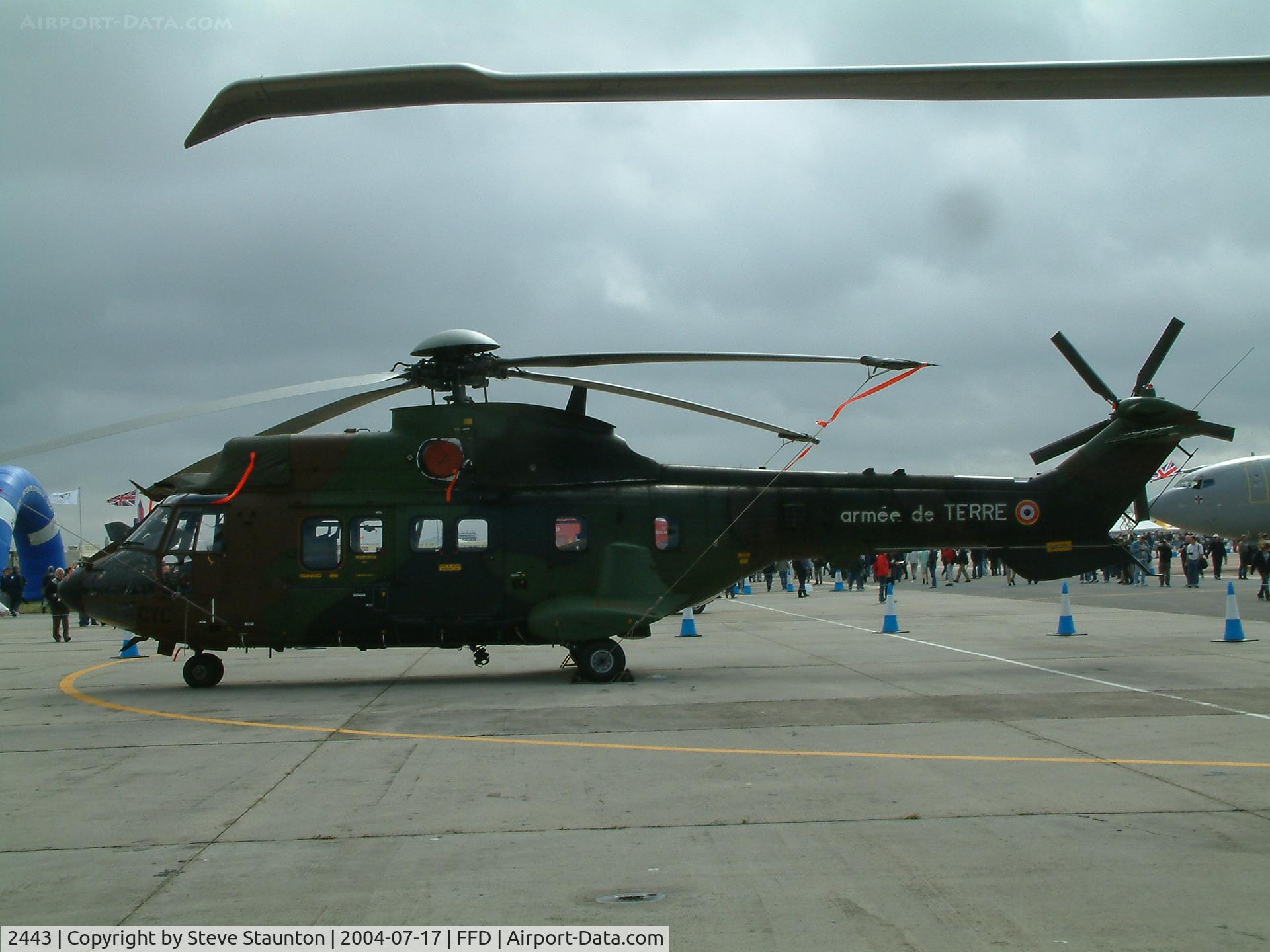 2443, Aérospatiale AS-532UL Cougar C/N 2443, Royal International Air Tattoo 2004