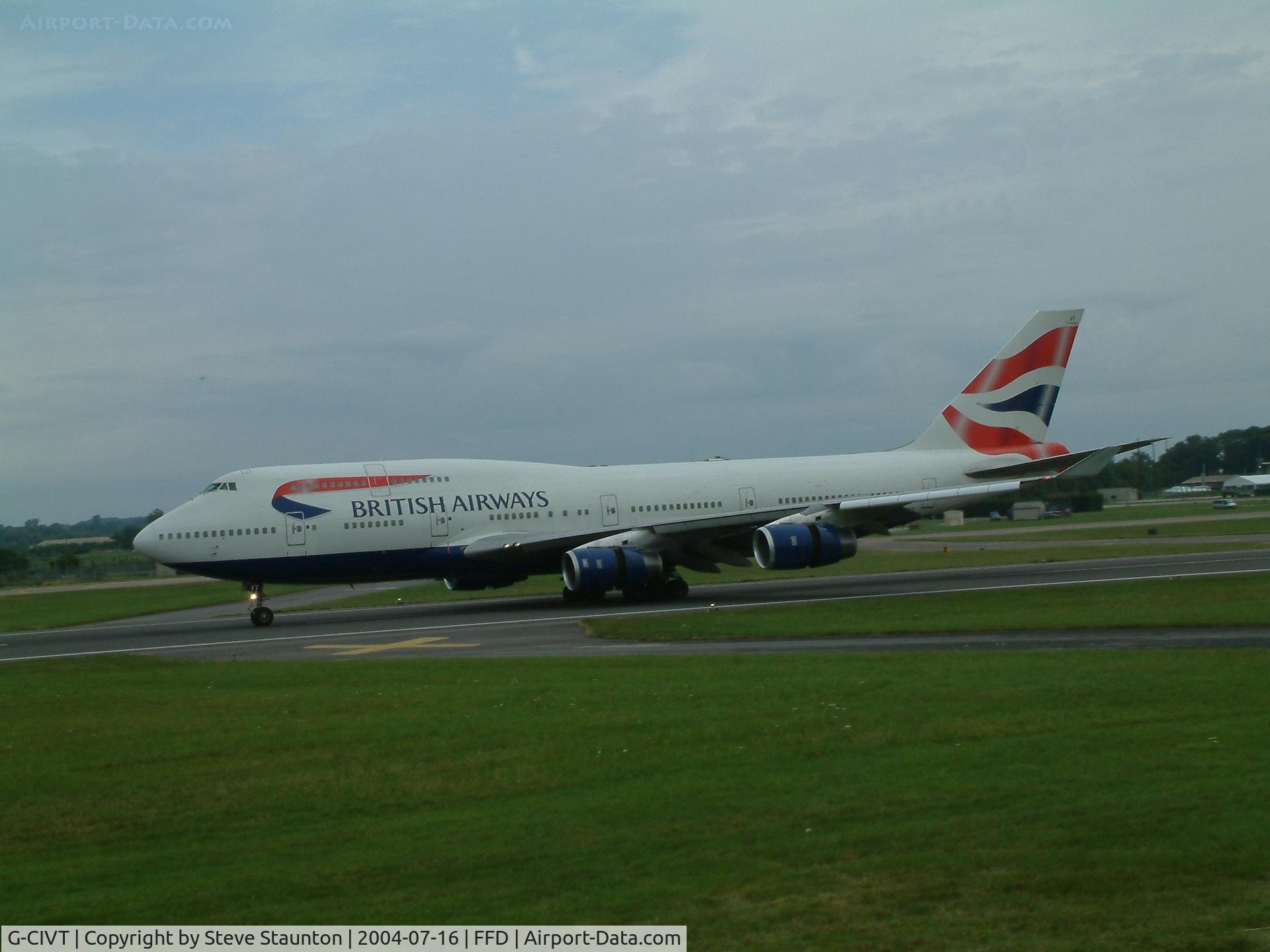 G-CIVT, 1998 Boeing 747-436 C/N 25821, Royal International Air Tattoo 2004