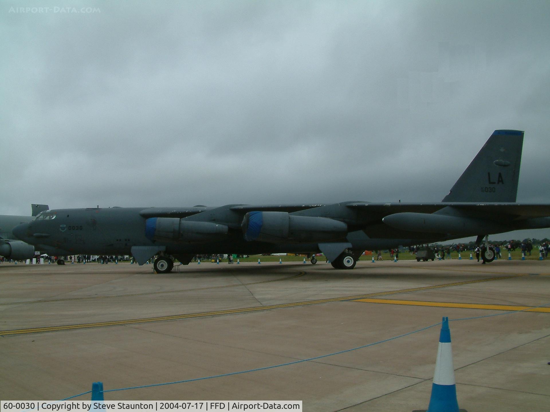 60-0030, 1960 Boeing B-52H Stratofortress C/N 464395, Royal International Air Tattoo 2004