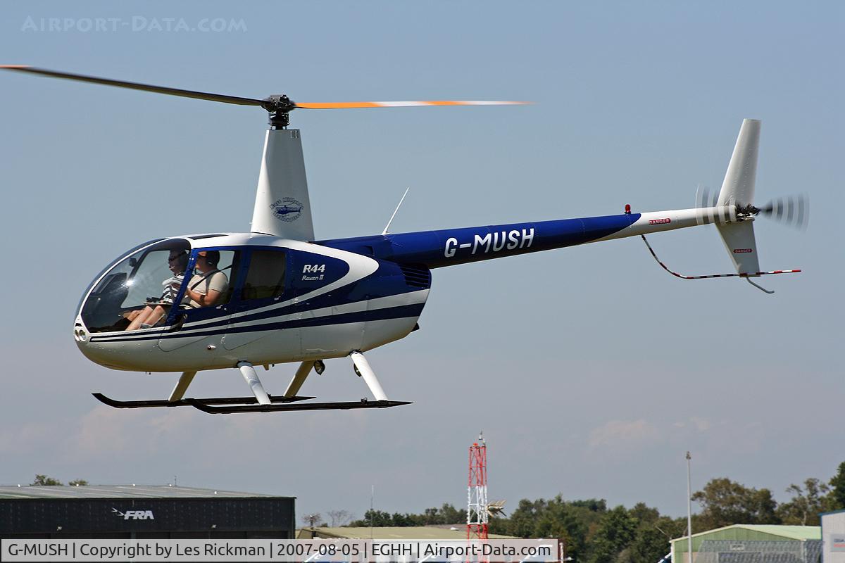 G-MUSH, 2004 Robinson R44 II C/N 10278, Robinson R44