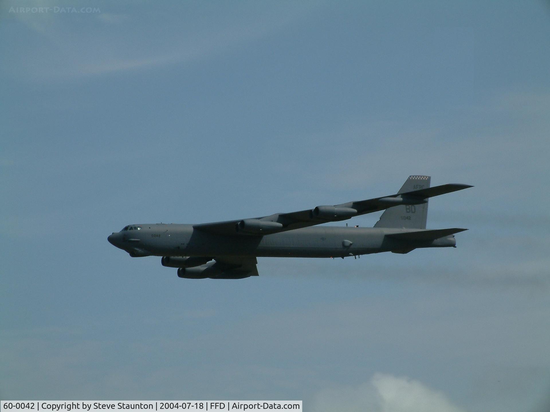 60-0042, 1960 Boeing B-52H Stratofortress C/N 464407, Royal International Air Tattoo 2004