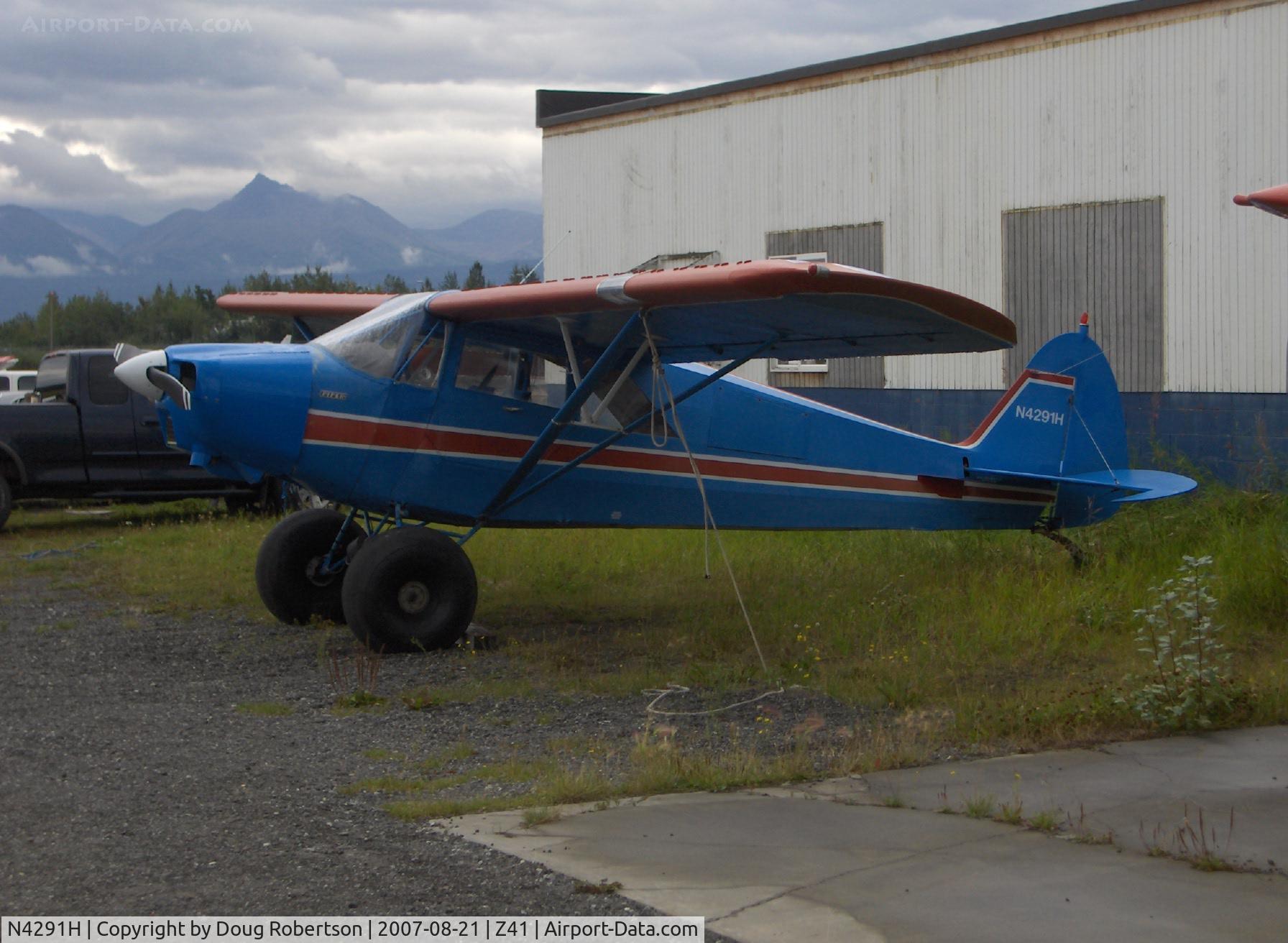 N4291H, 1949 Piper PA-14 Family Cruiser C/N 14-95, 1949 Piper PA-14 FAMILY CRUISER, Lycoming O-320 150 Hp upgrade, Micro vortex generators, 4 psi tundra tires, multiple certification