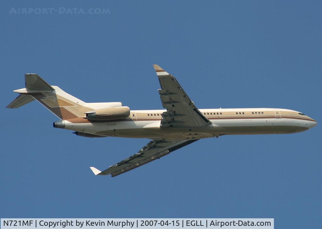 N721MF, 1981 Boeing 727-2X8 C/N 22687, Private 727....nice