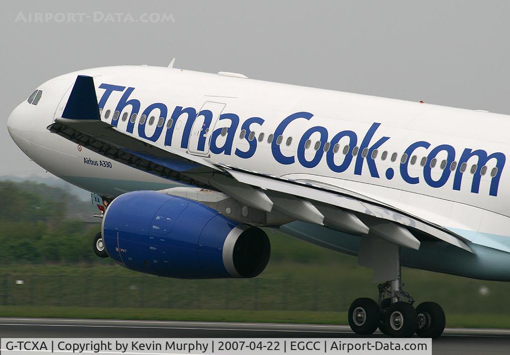 G-TCXA, 2006 Airbus A330-243 C/N 795, TCX 330 close up