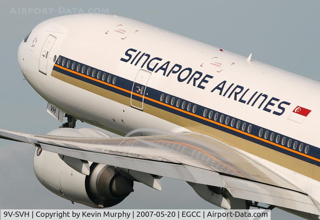 9V-SVH, 2002 Boeing 777-212/ER C/N 28532, Singapore close up
