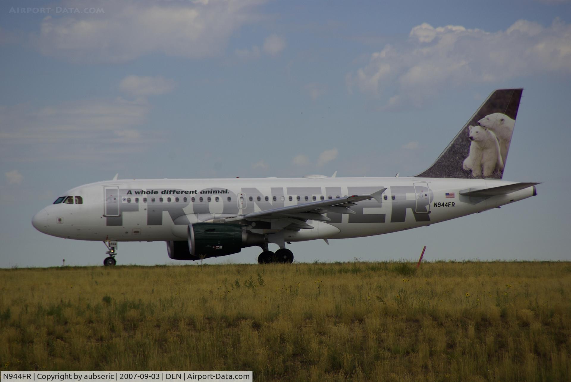 N944FR, 2006 Airbus A319-111 C/N 2700, Frontier A319-111