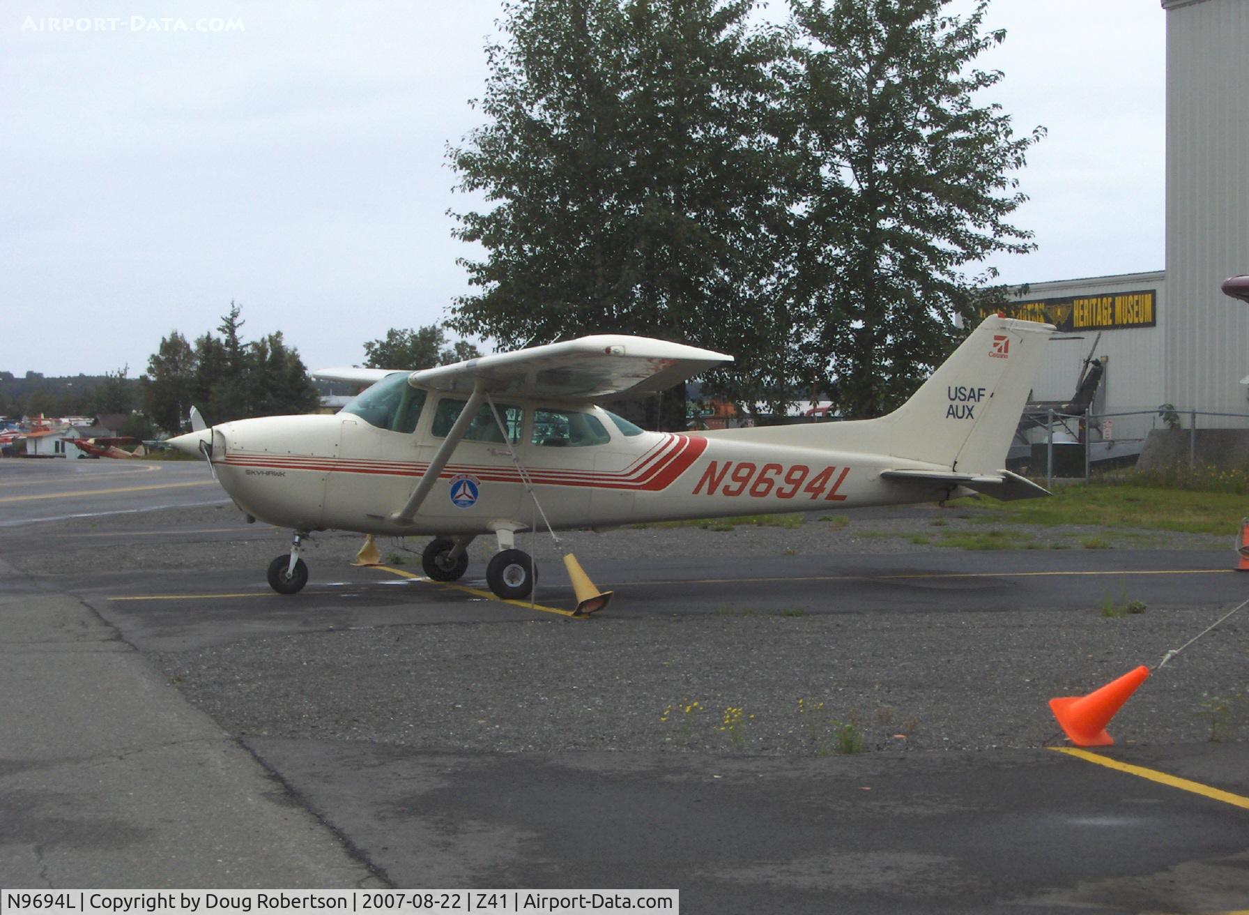 N9694L, 1986 Cessna 172P C/N 17276598, 1986 Cessna 172P, Lycoming O-320-E2D 150 Hp, of USAF Auxiliary Civil Air Patrol