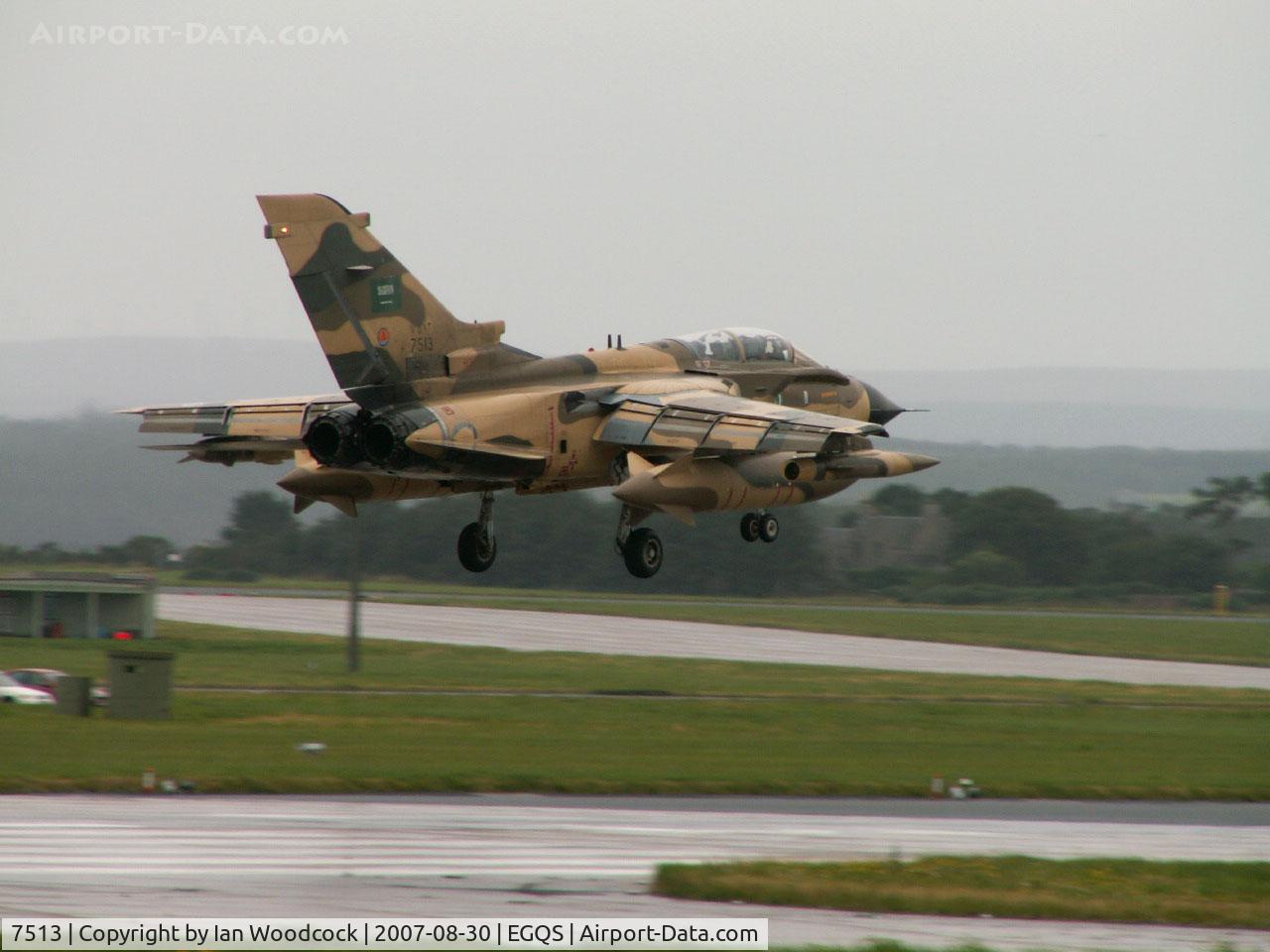 7513, Panavia Tornado IDS C/N 955/CS050/3496, BAe Panavia Tornado IDS/Royal Saudi AF/RAF Lossiemouth
