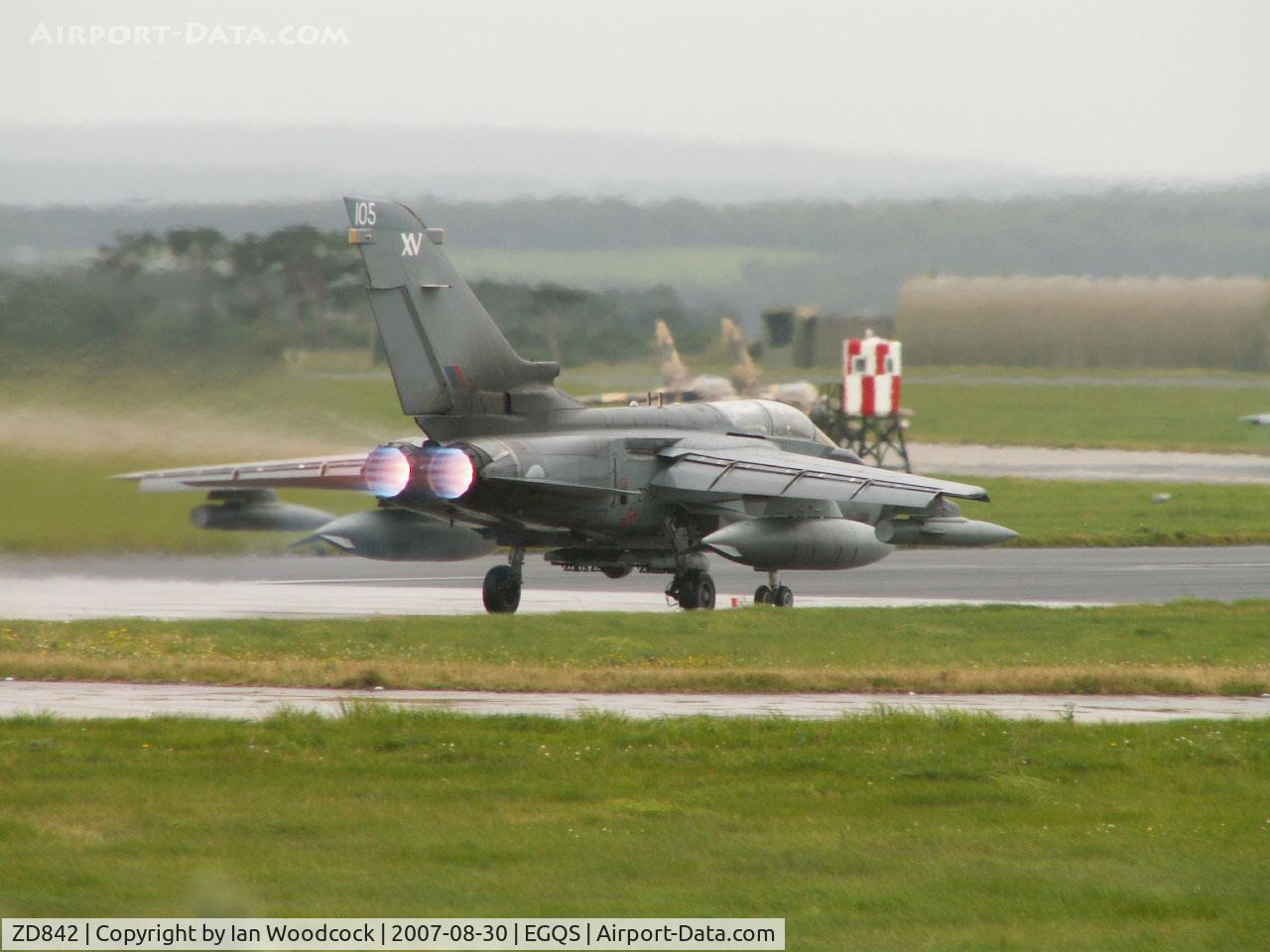 ZD842, 1985 Panavia Tornado GR.4 C/N 423/BT044/3193, BAe Panavia Tornado GR.4T/Royal Air Force/RAF Lossiemouth