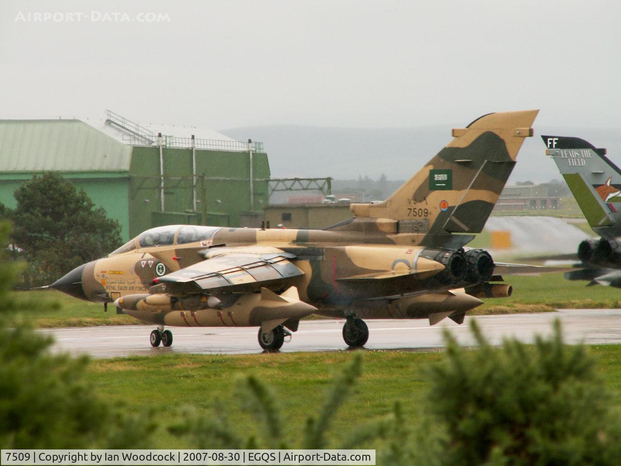 7509, Panavia Tornado IDS C/N 951/CS046/3492, BAe Panavia Tornado IDS/Royal Saudi AF/RAF Lossiemouth