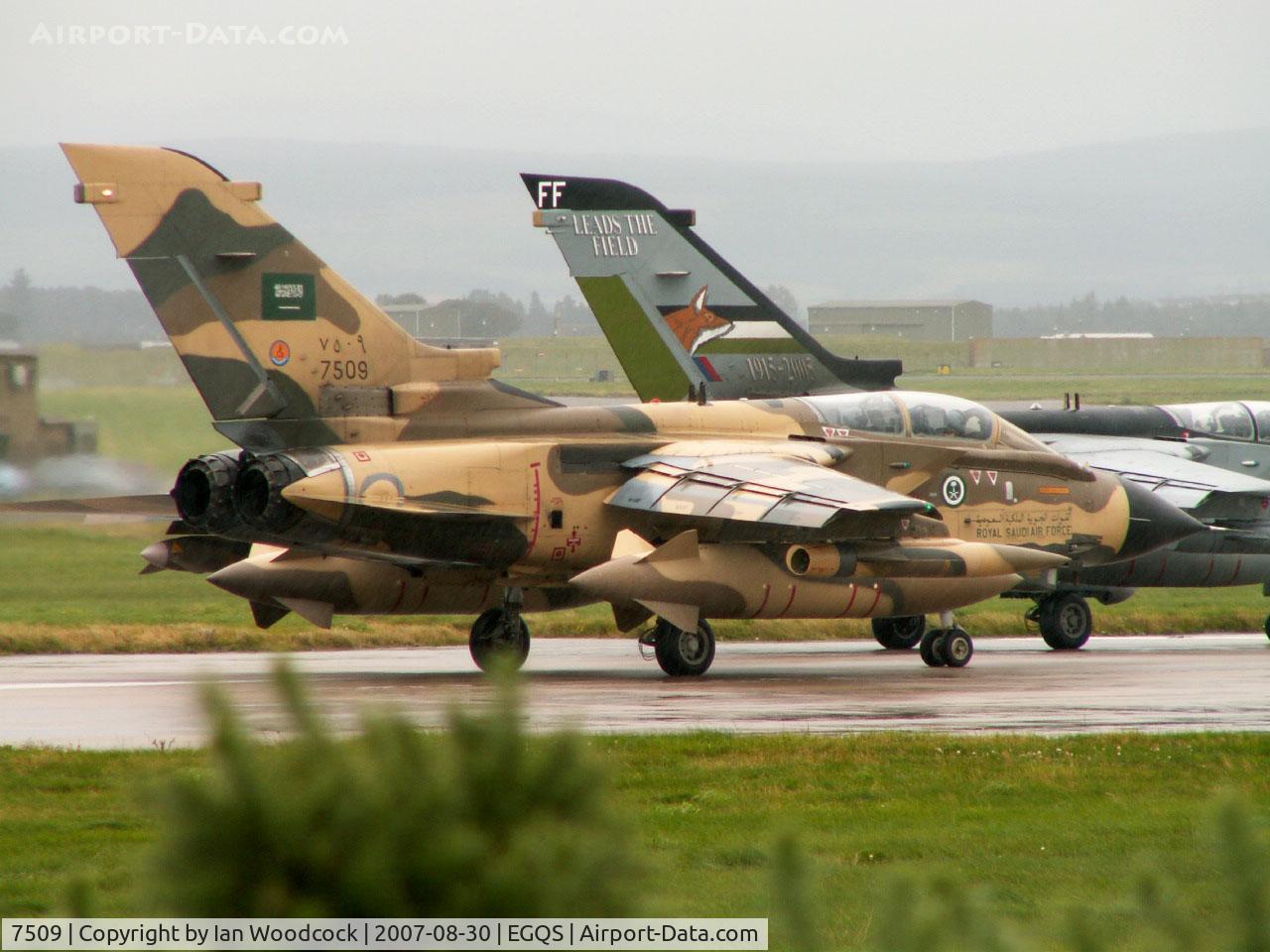 7509, Panavia Tornado IDS C/N 951/CS046/3492, BAe Panavia Tornado IDS/Royal Saudi AF/RAF Lossiemouth