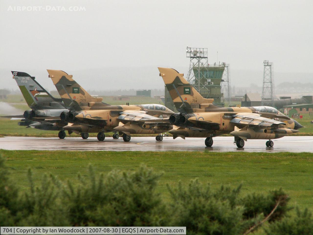 704, Panavia Tornado IDS(T) C/N 495/CT001/3224, BAe Panavia Tornado IDS/Royal Saudi AF/RAF Lossiemouth (With 7509 and ZA543)