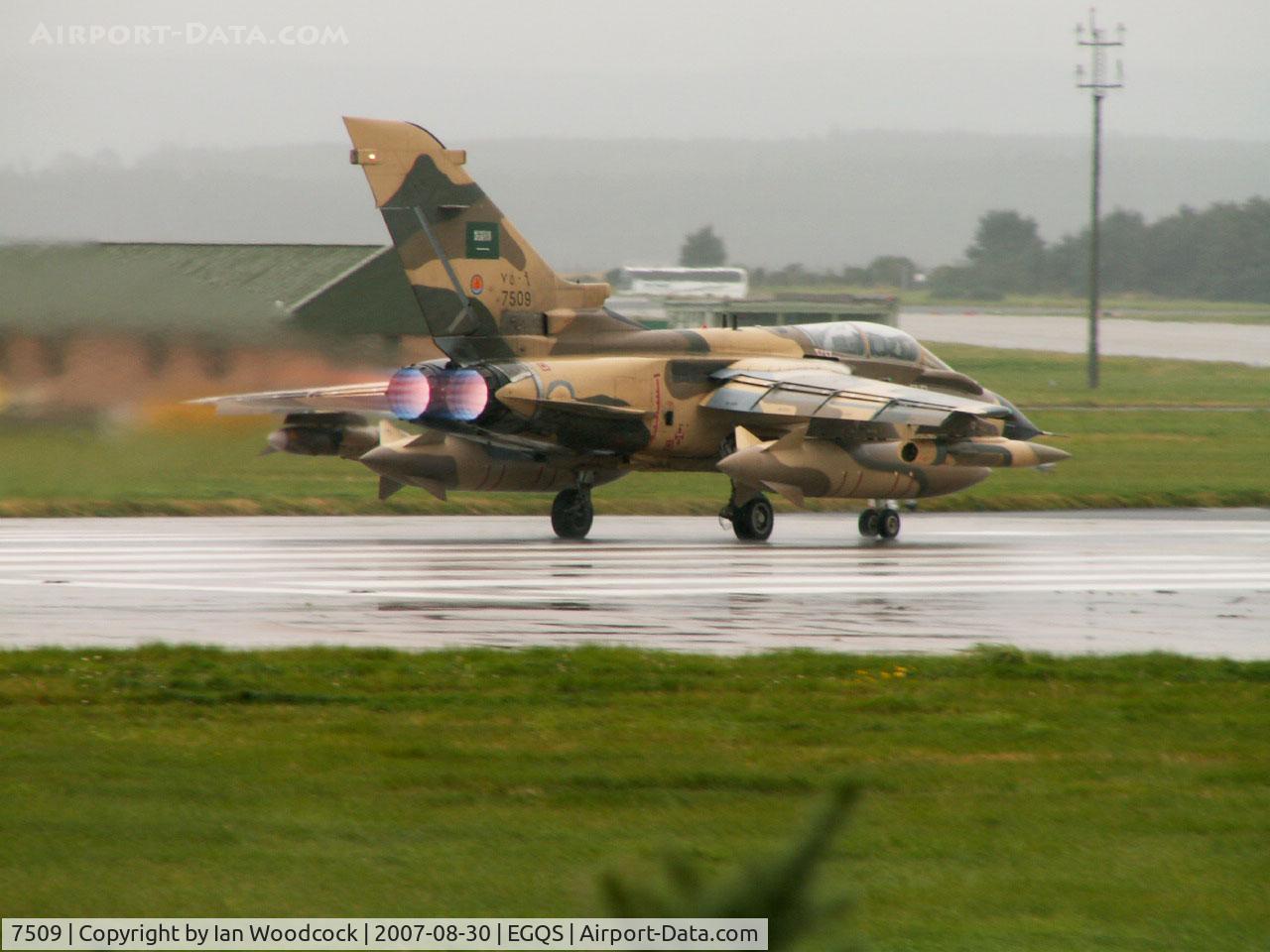 7509, Panavia Tornado IDS C/N 951/CS046/3492, BAe Panavia Tornado IDS/Royal Saudi AF/RAF Lossiemouth