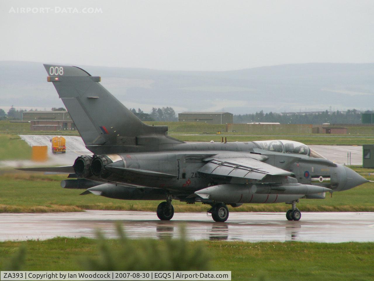ZA393, 1982 Panavia Tornado GR.4 C/N 188/BS060/3092, BAe Panavia Tornado GR.4/Royal Air Force/RAF Lossiemouth
