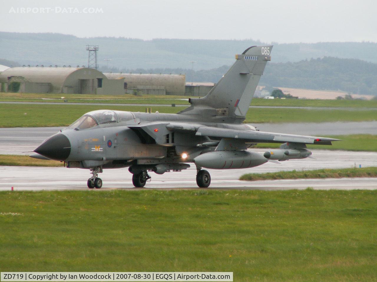 ZD719, 1984 Panavia Tornado GR.4 C/N 348/BS120/3161, BAe Panavia Tornado GR.4/Royal Air Force/RAF Lossiemouth