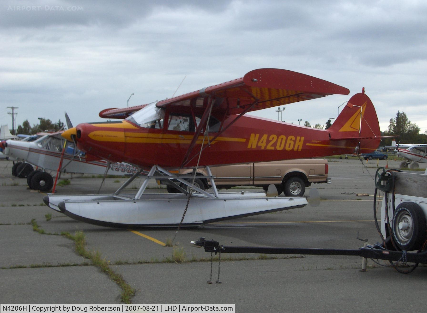 N4206H, 1948 Piper PA-14 Family Cruiser C/N 14-9, 1948 Piper PA-14 FAMILY CRUISER, Lycoming O-320 150 Hp upgrade, multiple certification