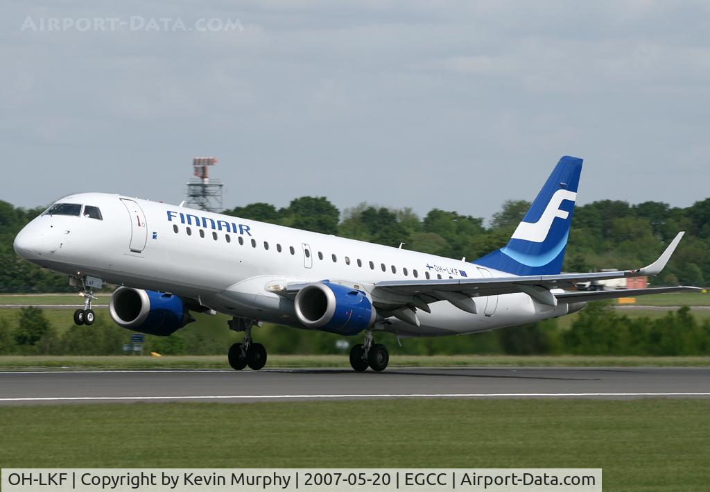 OH-LKF, 2007 Embraer 190LR (ERJ-190-100LR) C/N 19000066, Finnair Embraer