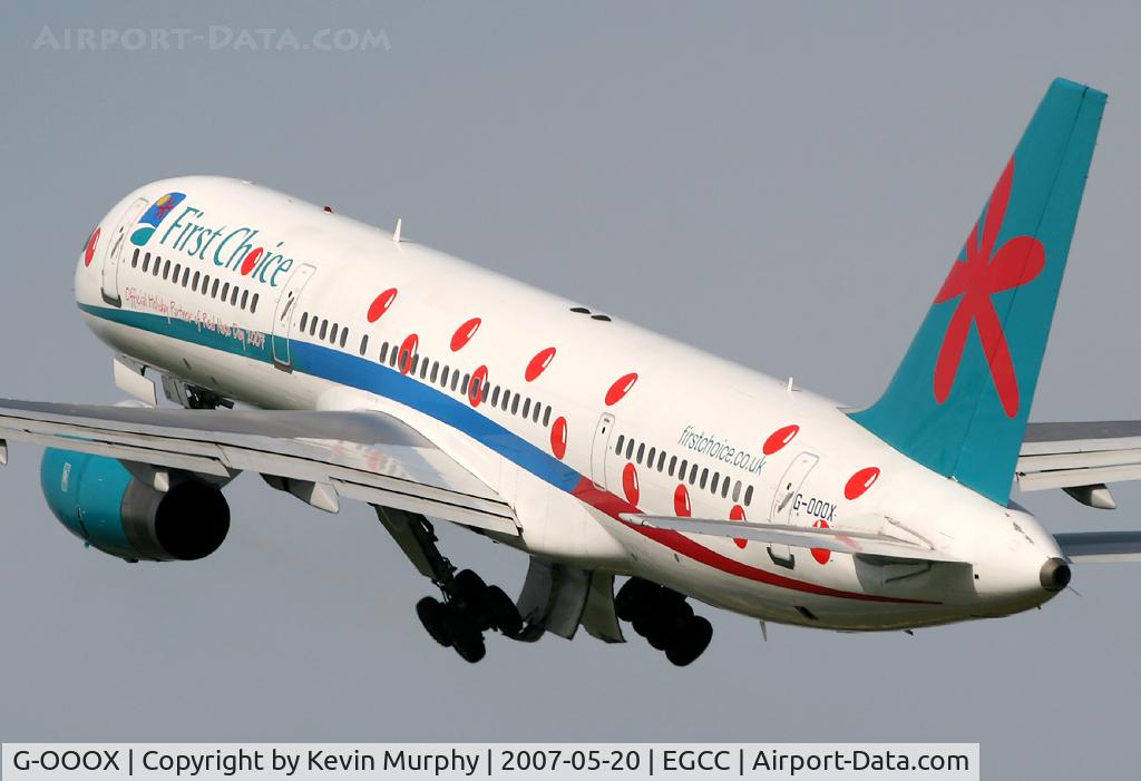 G-OOOX, 1993 Boeing 757-2Y0 C/N 26158, Red nose day special