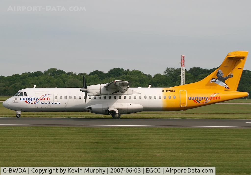 G-BWDA, 1995 ATR 72-202 C/N 444, Aurigny ATR