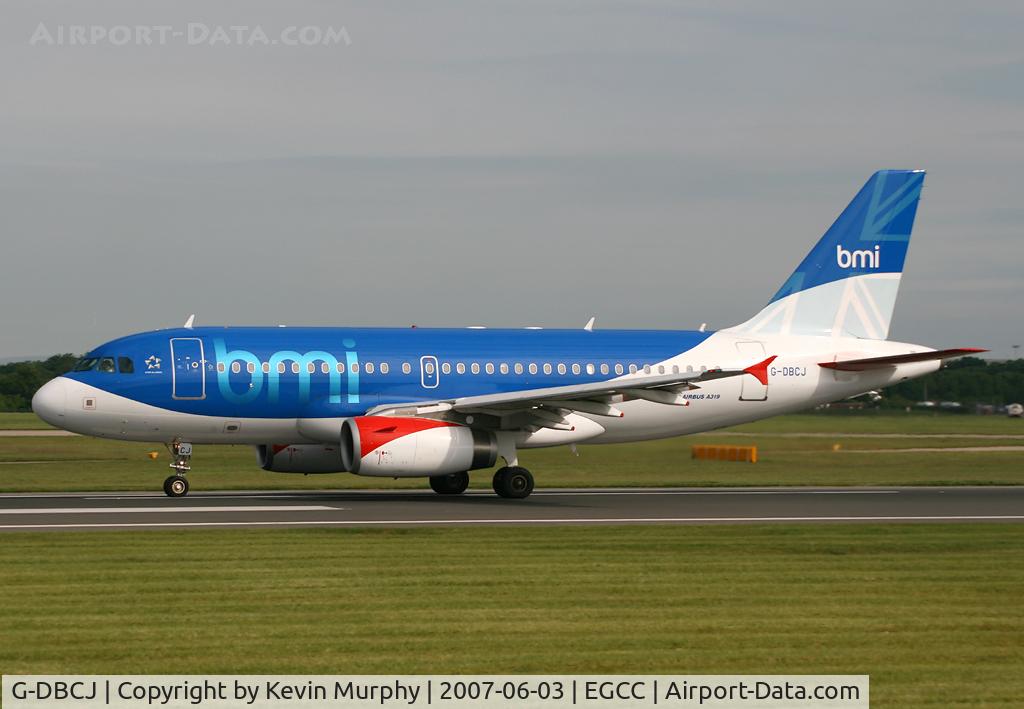 G-DBCJ, 2006 Airbus A319-131 C/N 2981, BMI 319