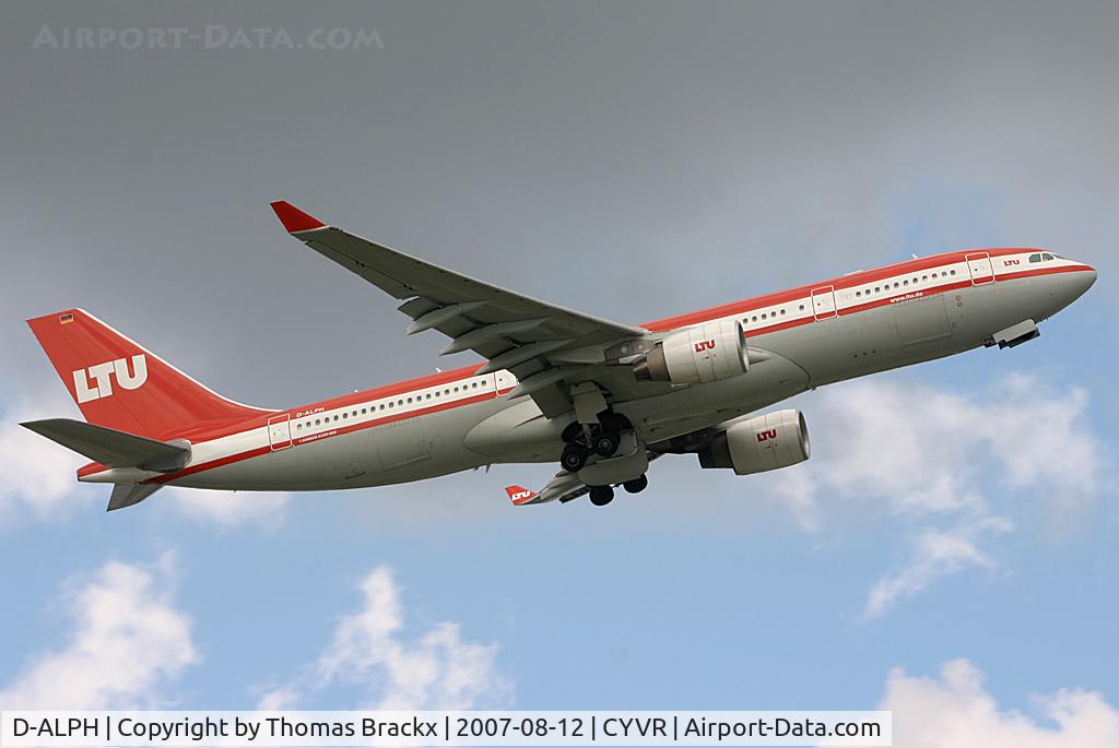 D-ALPH, 2006 Airbus A330-223 C/N 739, Take-off RWY 08R