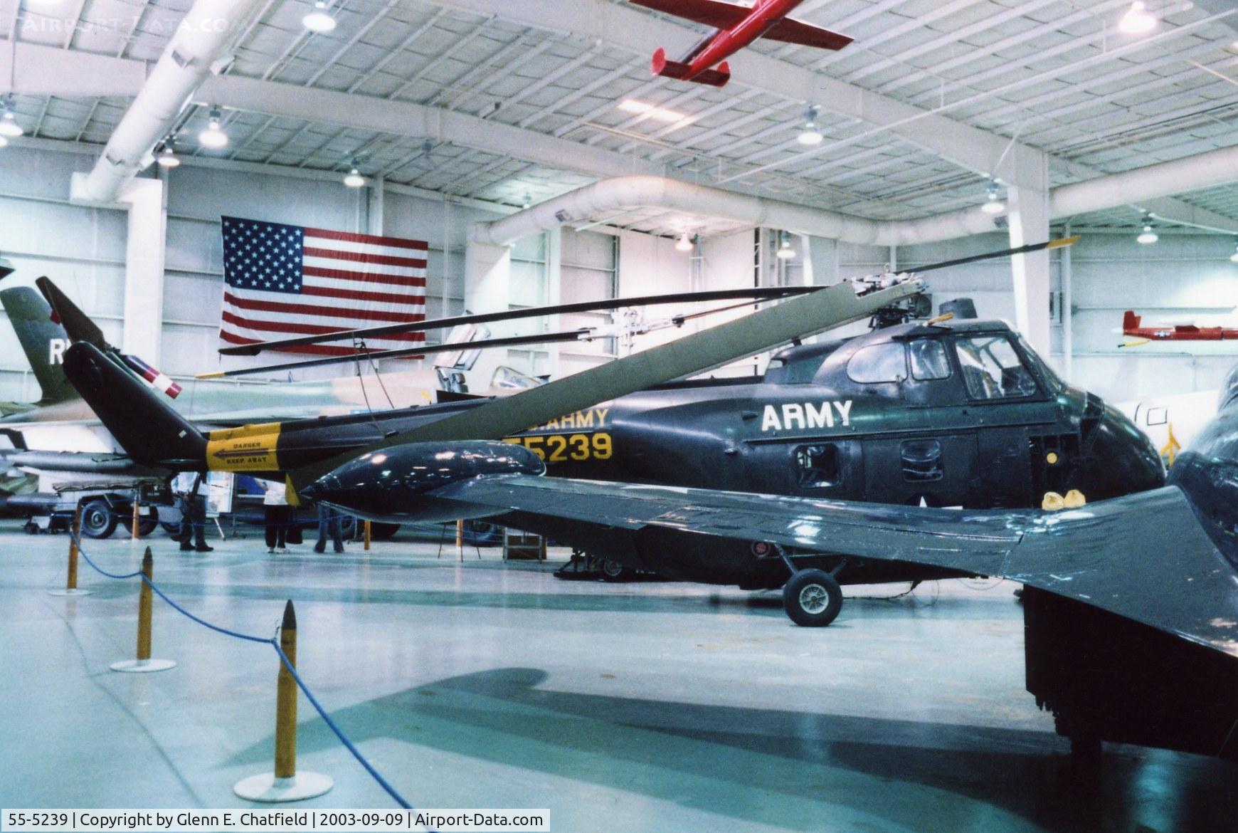 55-5239, 1955 Sikorsky H-19D-SI Chickasaw C/N 55-1021, UH-19D at the Battleship Alabama Memorial