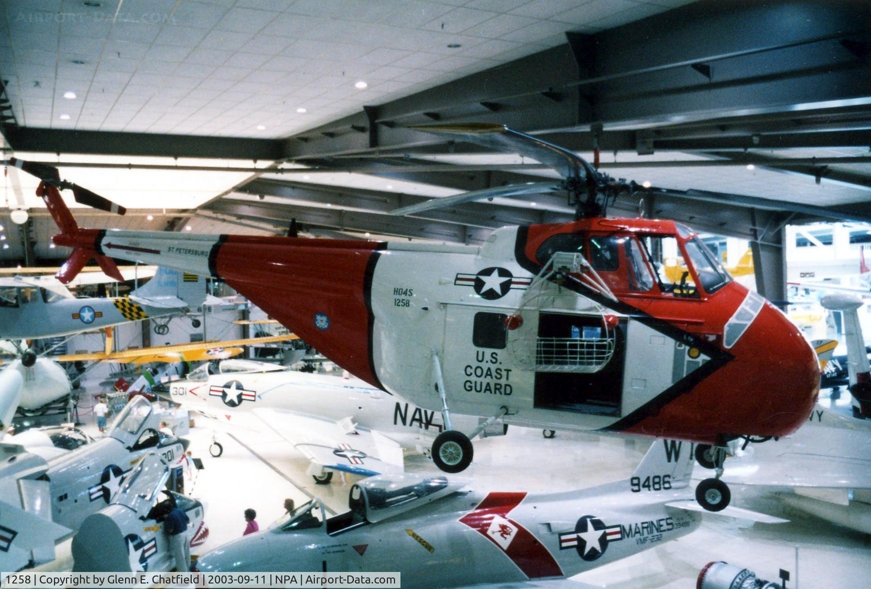 1258, Sikorsky HH-19G C/N 55.099, HO4S-3G/HH-19G at the National Museum of Naval Aviation