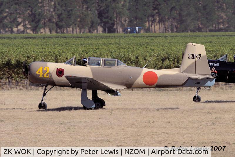 ZK-WOK, Nanchang CJ-6 C/N 2132042, Nanchang 42 Syndicate, Picton