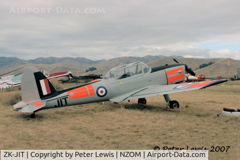ZK-JIT, De Havilland DHC-1 Chipmunk 22 C/N C1/0640, Chipleigh Trust, Palmerston North