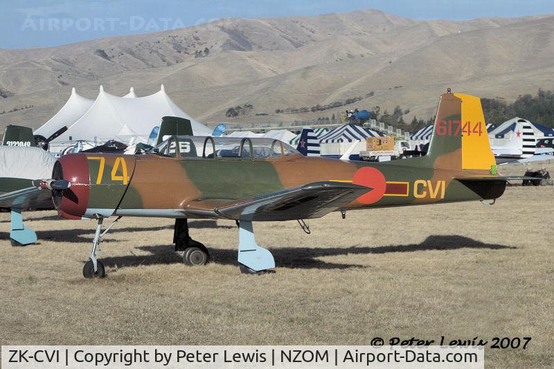 ZK-CVI, Nanchang CJ-6 C/N 3632001, Nanchang 74 Syndicate, Richmond