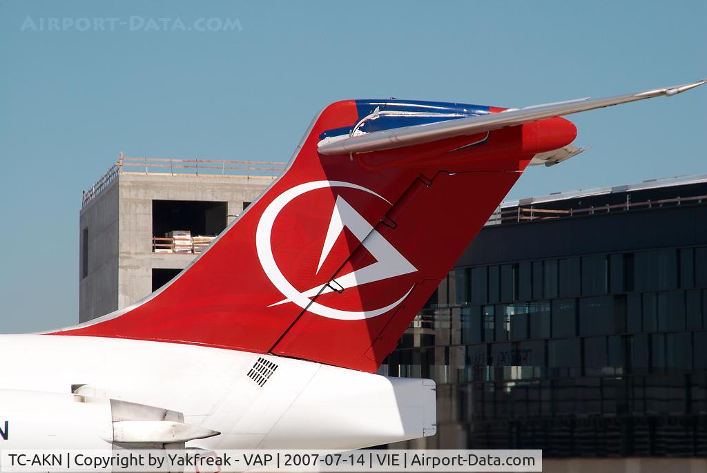 TC-AKN, McDonnell Douglas MD-83 (DC-9-83) C/N 53186, Atlas Jet MD80