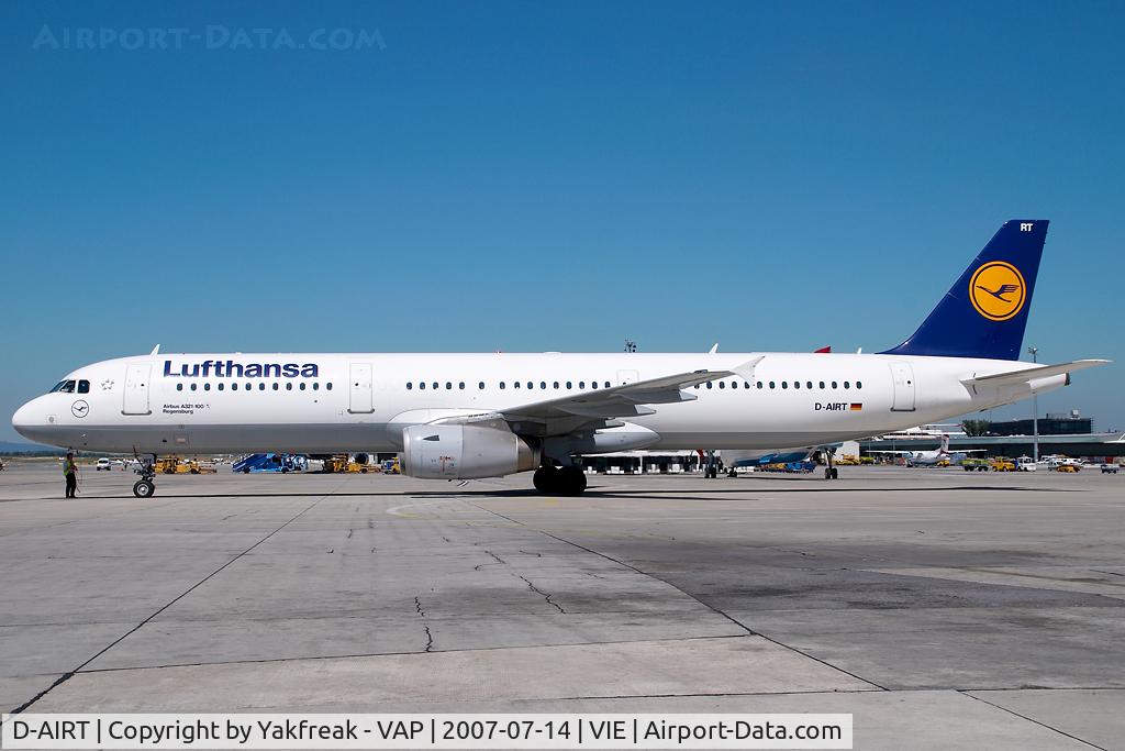 D-AIRT, 1997 Airbus A321-131 C/N 0652, Lufthansa Airbus A321