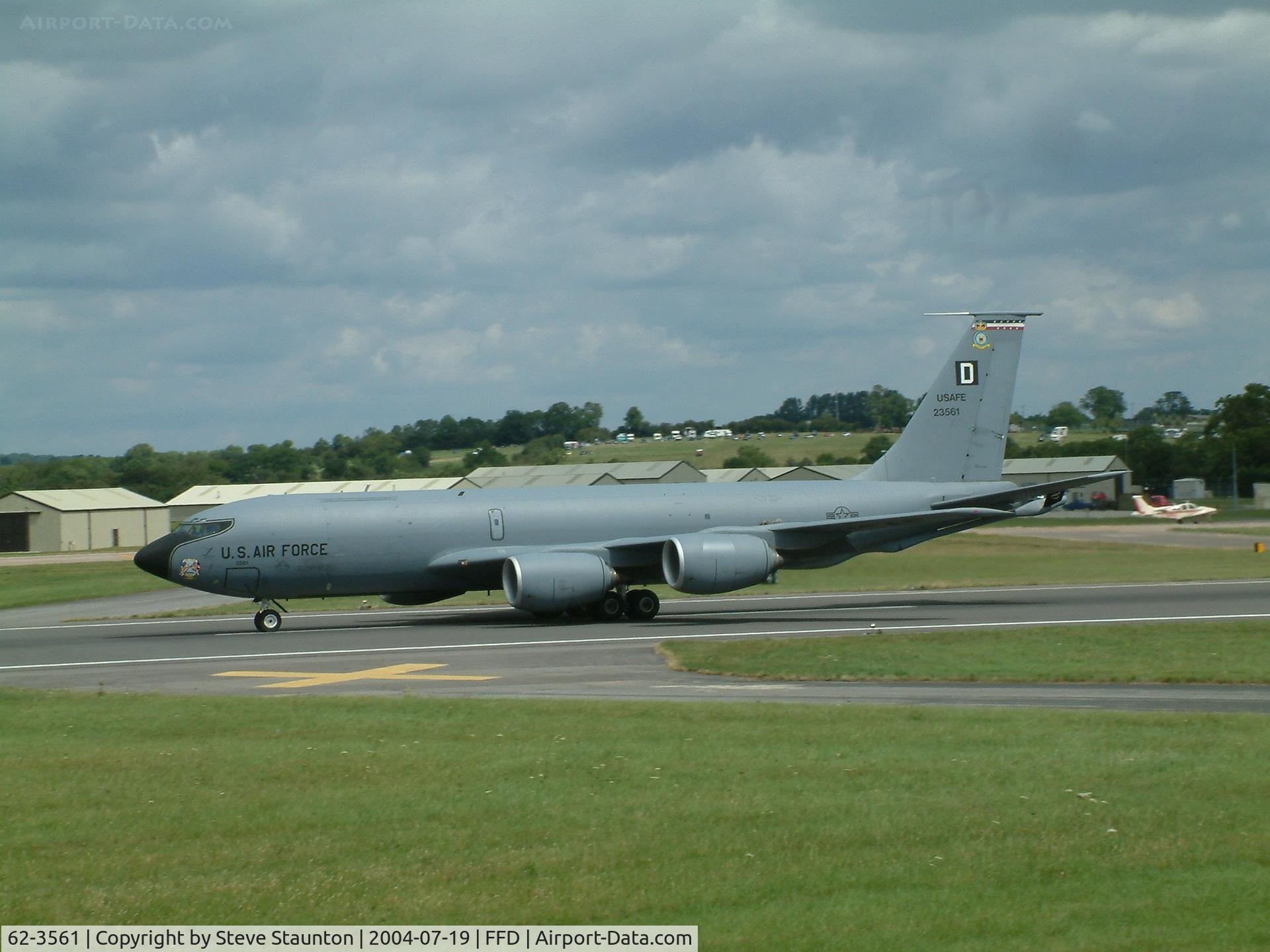 62-3561, 1963 Boeing KC-135E-BN Stratotanker C/N 18544, Royal International Air Tattoo 2004