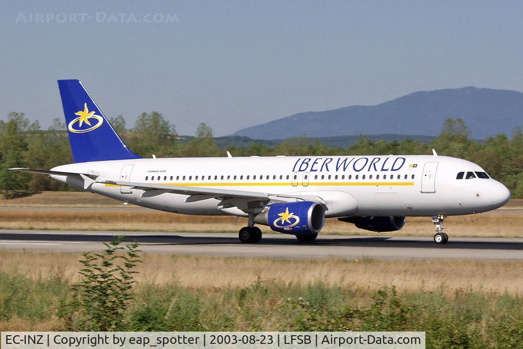 EC-INZ, 2003 Airbus A320-214 C/N 2011, Departing to PMI
