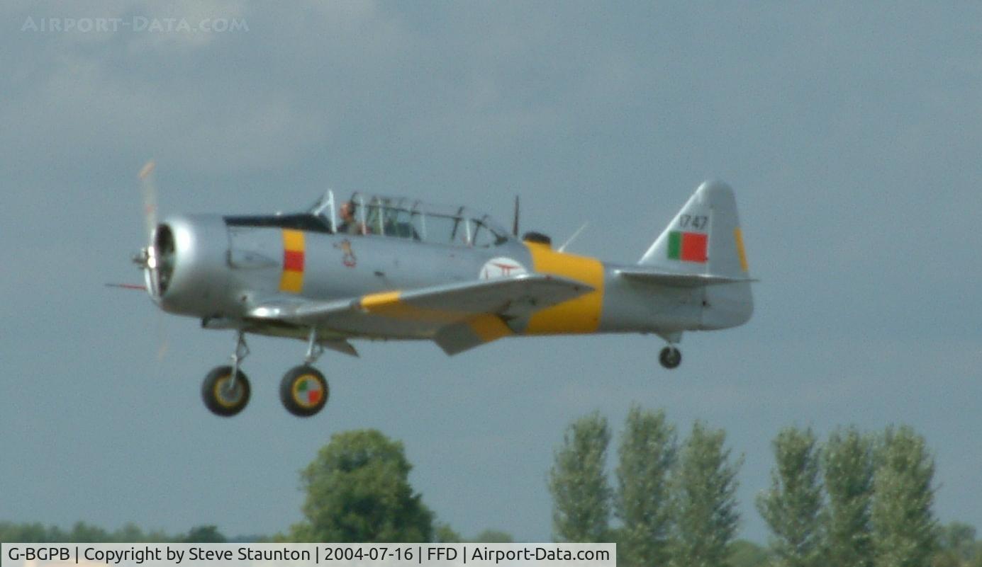 G-BGPB, 1953 Canadian Car & Foundry T-6 Harvard Mk.4 C/N CCF4-538, Royal International Air Tattoo 2004