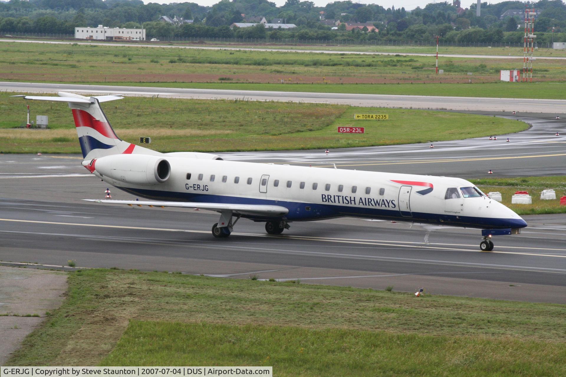 G-ERJG, 2001 Embraer EMB-145EP (ERJ-145EP) C/N 145394, Taken at Dusseldorf July 2007