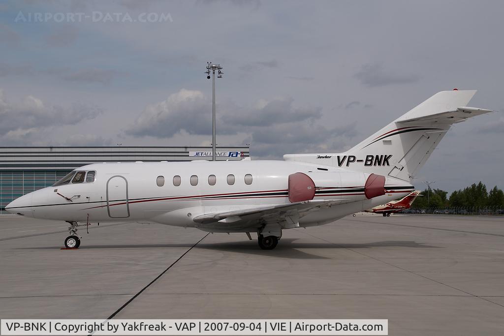 VP-BNK, 2003 Raytheon Hawker 800XP C/N 258625, Bae 125