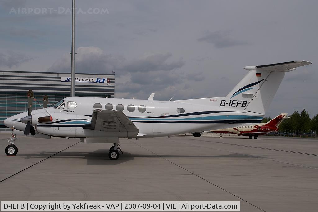 D-IEFB, 1981 Beech B200 Super King Air King Air C/N BB-897, Beech 200 King Air