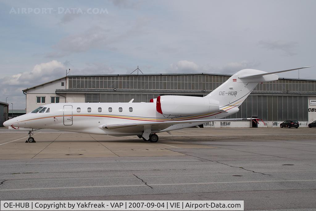 OE-HUB, 2007 Cessna 750 Citation X Citation X C/N 750-0273, Cessna 750 Citation X