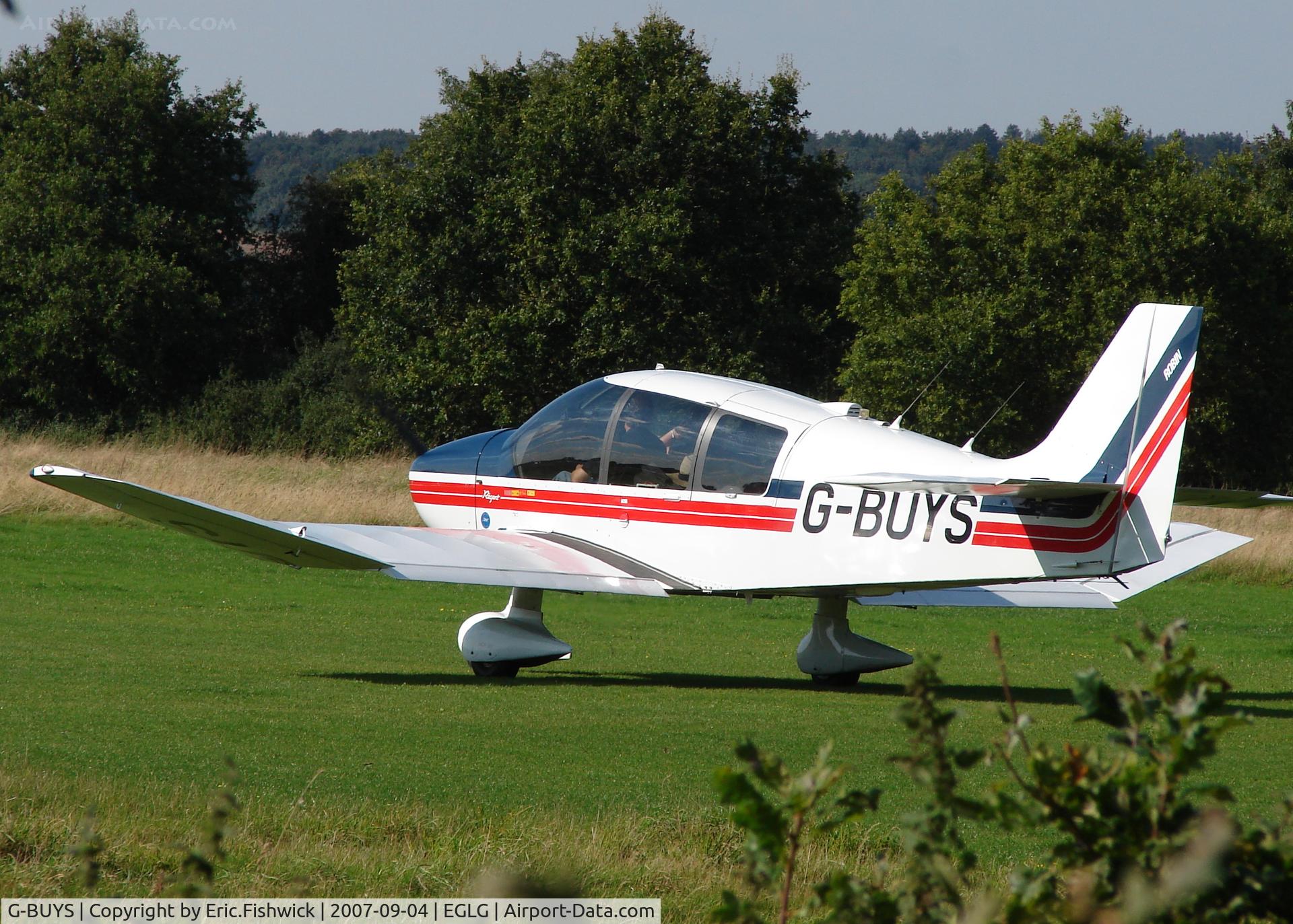 G-BUYS, 1993 Robin DR-400-180 Regent Regent C/N 2197, 1. G-BUYS at Panshanger