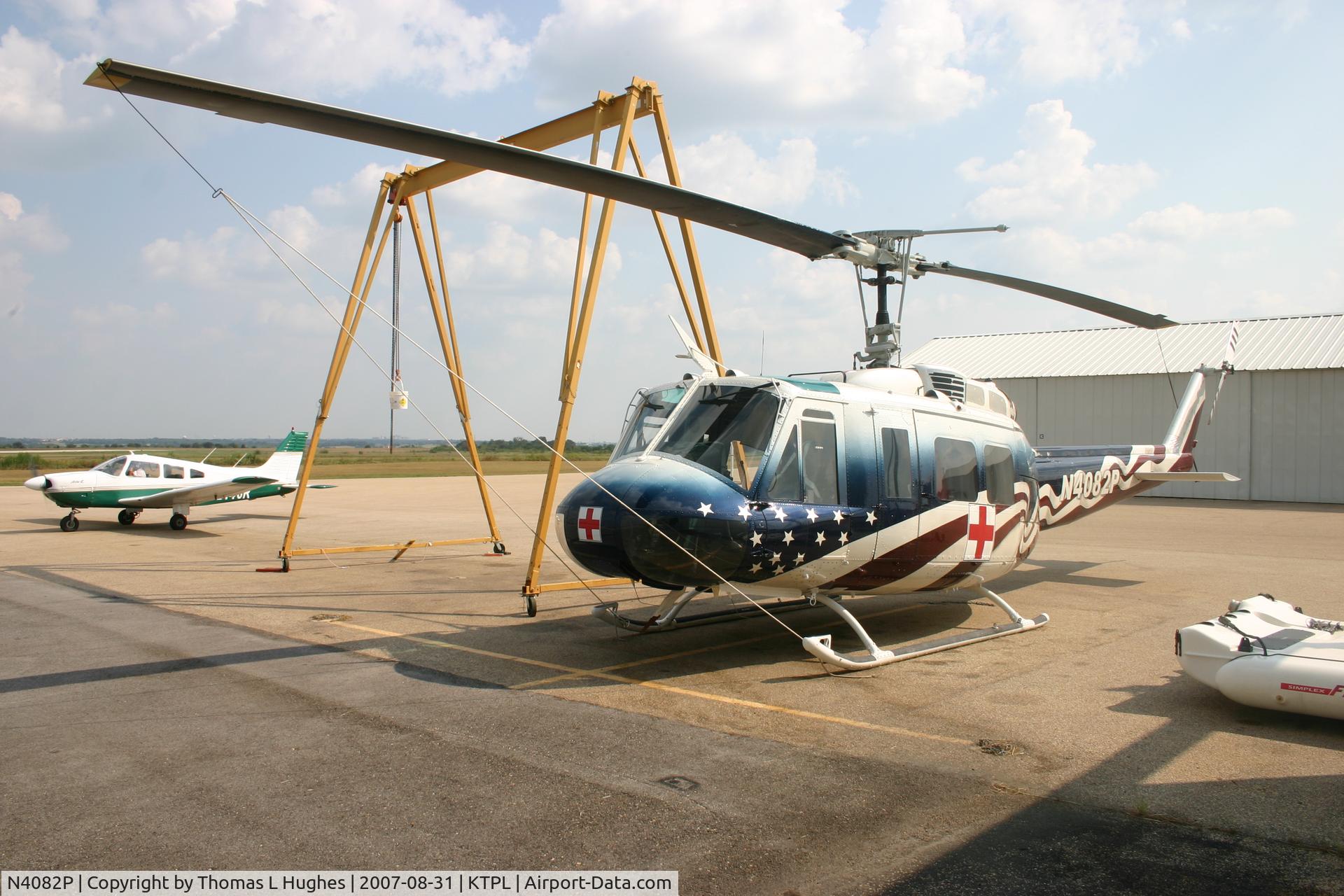 N4082P, 1971 Bell UH-1H C/N 12839, Med flight?