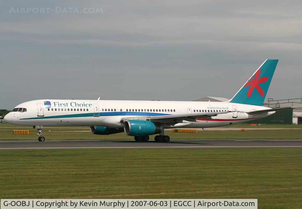 G-OOBJ, 1993 Boeing 757-2B7 C/N 27147, First Choice 757