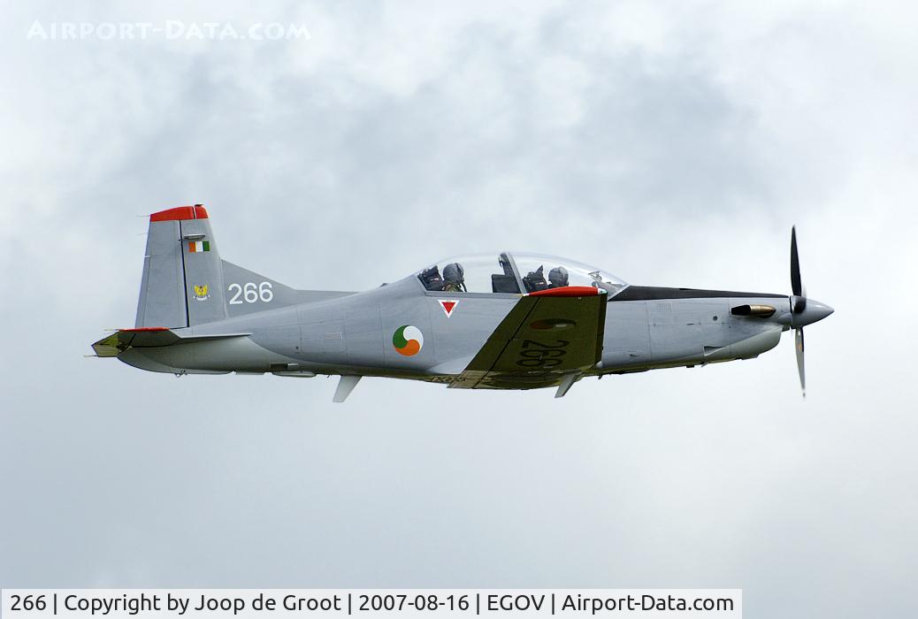 266, Pilatus PC-9M C/N 661, PC-9 of the Irish Air Corps during a visit to Wales