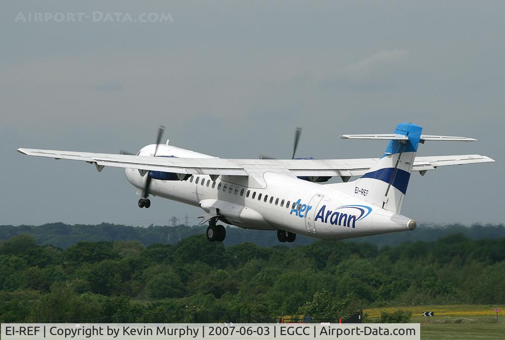 EI-REF, 1990 ATR 72-202 C/N 201, Aer Arran ATR on take off